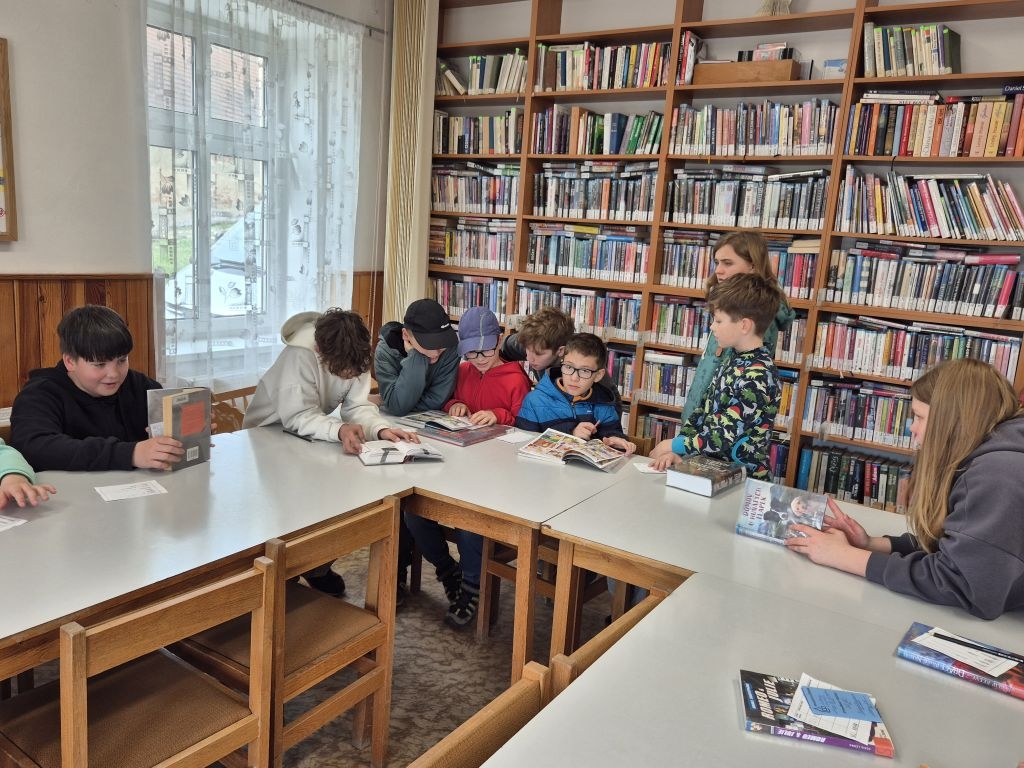 Návštěva místní knihovny 25. 3. 2026