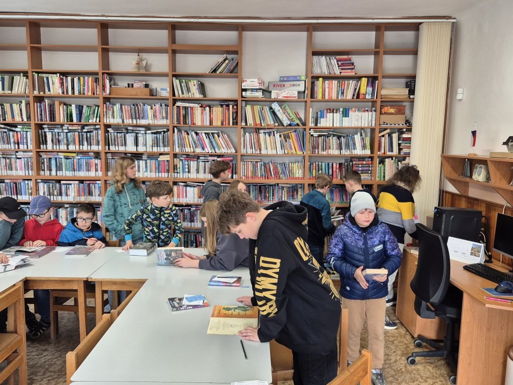 Návštěva místní knihovny 25. 3. 2026