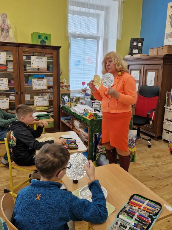 Návštěva paní výtvarnice Kateřiny Krausové 20. 3. 2026