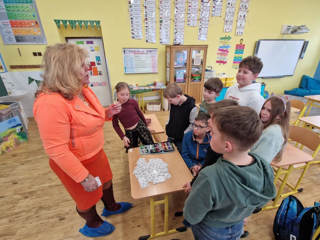 Návštěva paní výtvarnice Kateřiny Krausové 20. 3. 2026