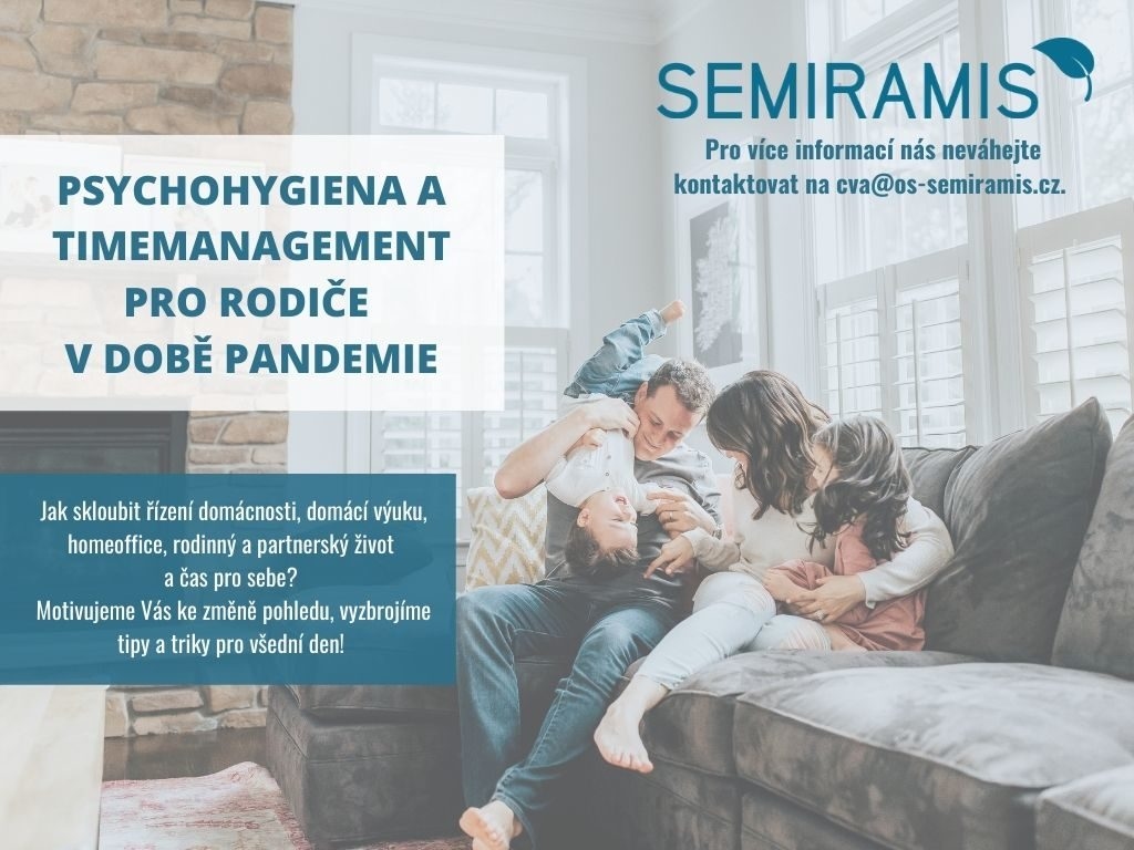 Psychohygiena a timemanagement pro rodiče v době pandemie