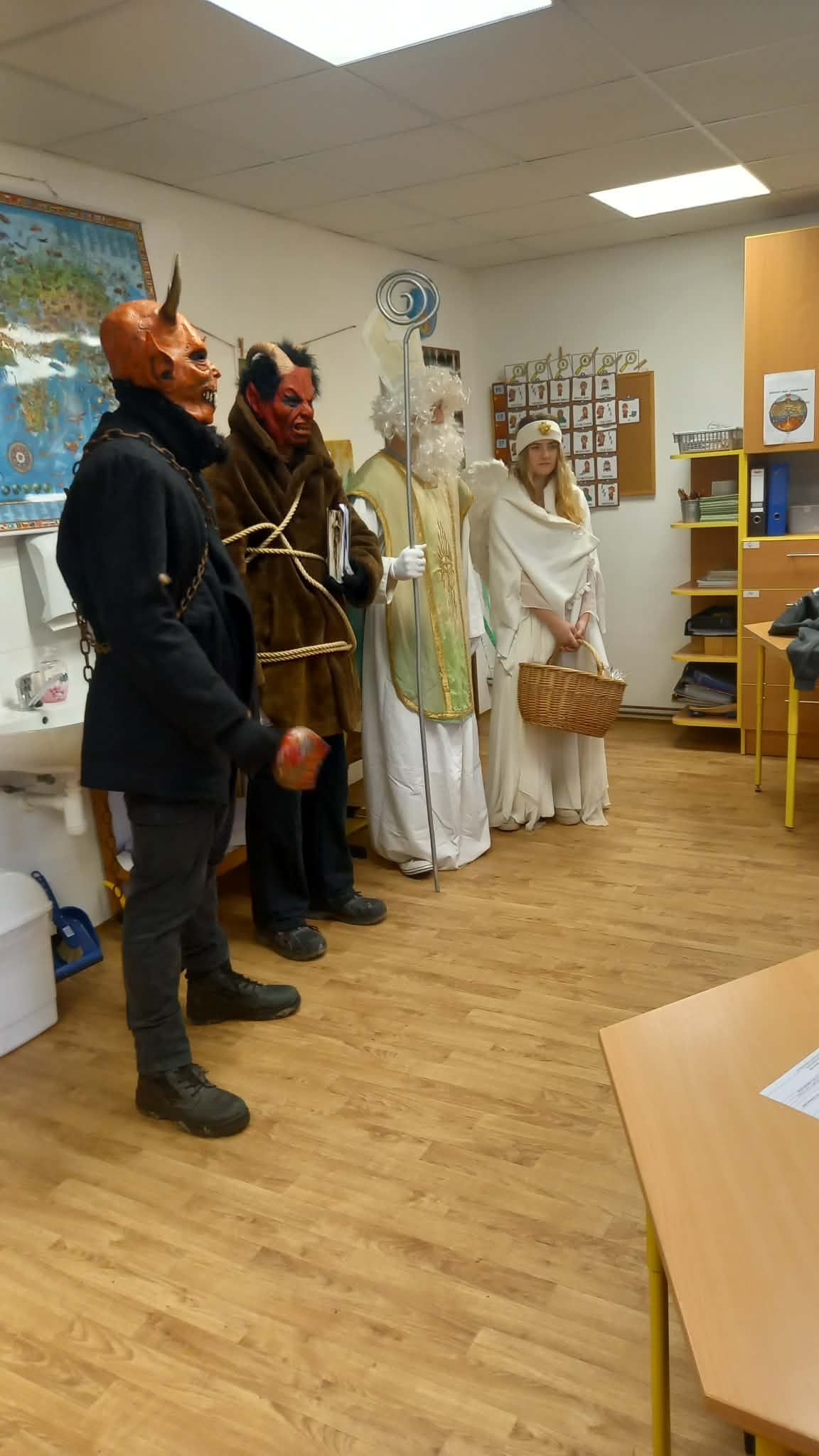 Mikulášská nadílka v ZŠ