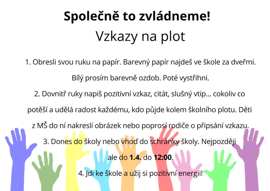 Vzkazy na plot aneb společně to zvládneme!
